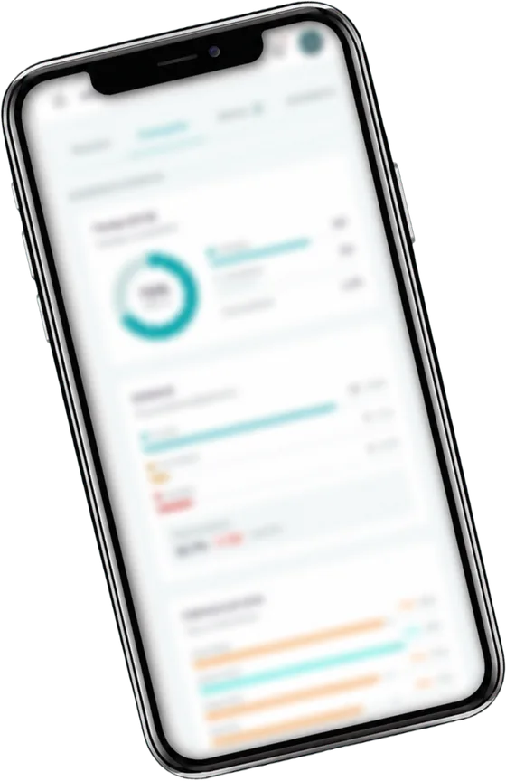 La app de DatiFy vista en un teléfono